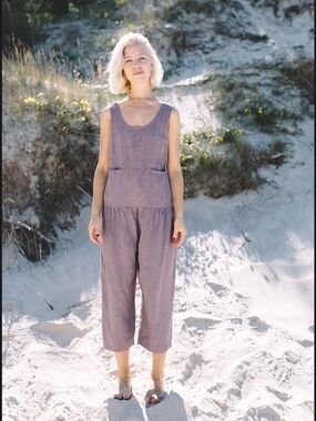 LINENFOX - Hai Jumpsuit "Cacao"